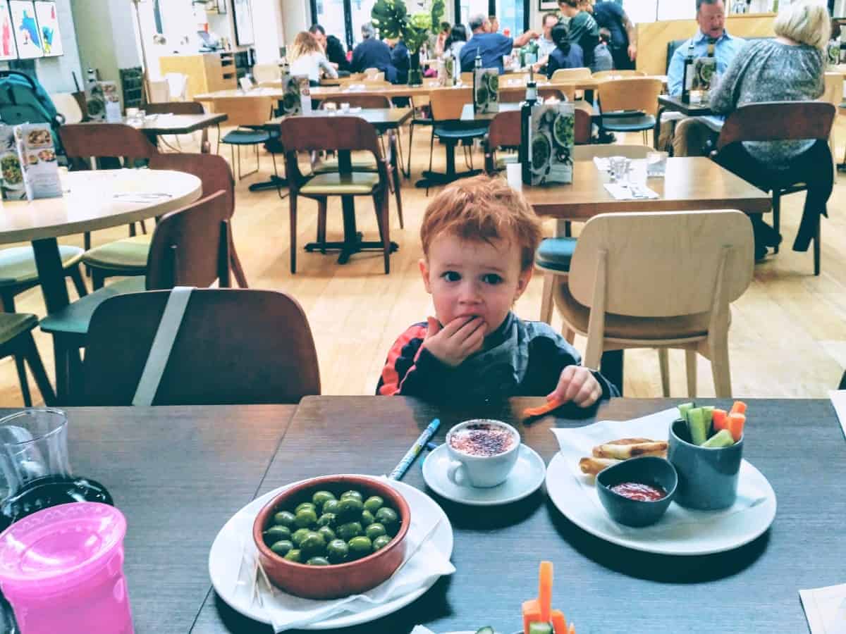 child friendly restaurants london ask italian