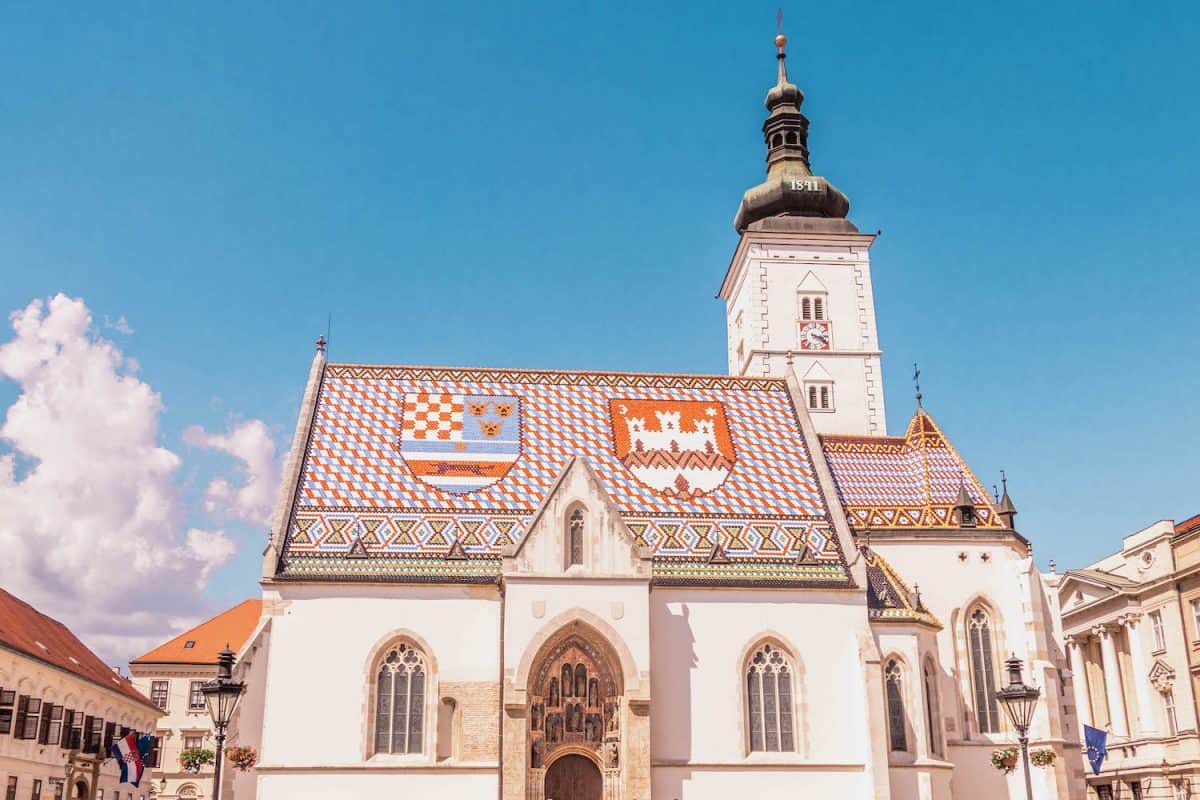 St. Mark's Church in Zagreb